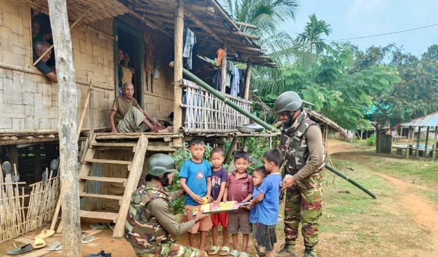 পার্বত্য চট্টগ্রামে শান্তি, সম্প্রীতি ও উন্নয়নে বাংলাদেশ সেনাবাহিনী (বান্দরবান রিজিয়ন)